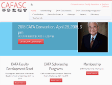 Tablet Screenshot of cafasc.org